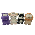 Holiday Plush Gifts Plush Toy Hippo Sheep Panda And Lion Factory